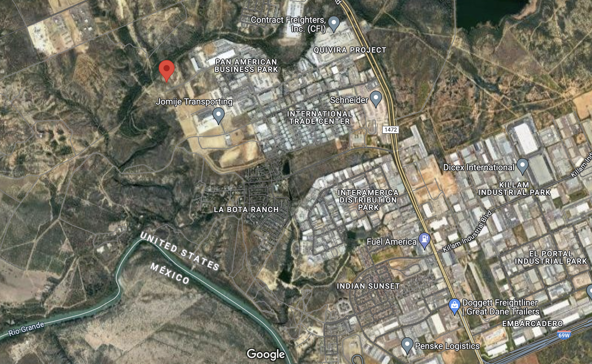 Warehouse Google Maps